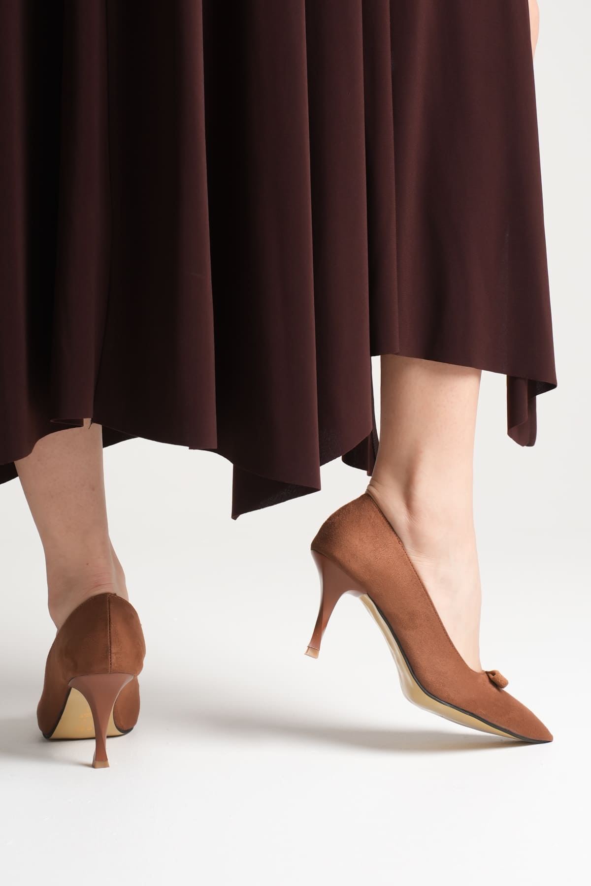 Toptan Kadın Topuklu Ayakkabı TR07MS19F