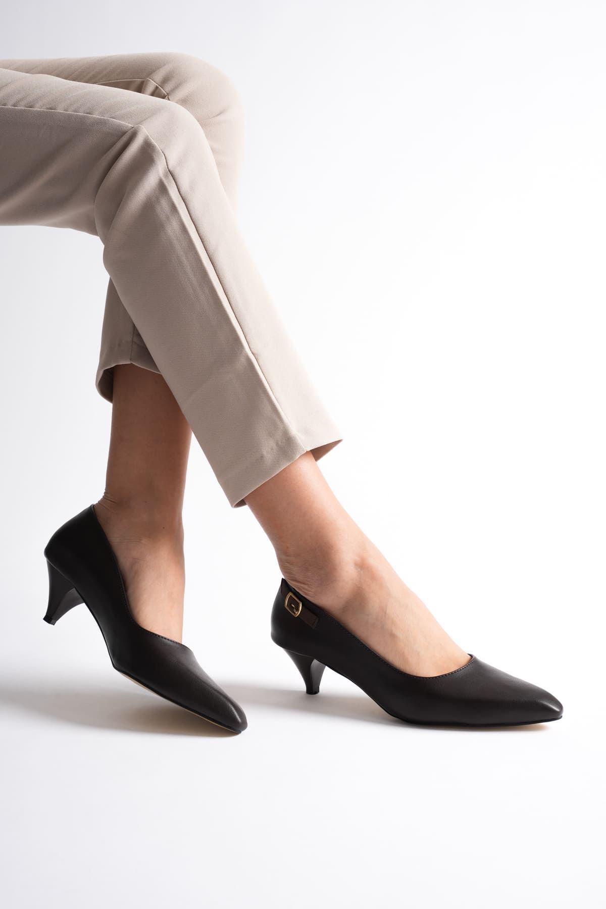 Toptan Kadın Topuklu Ayakkabı TR07MS22D