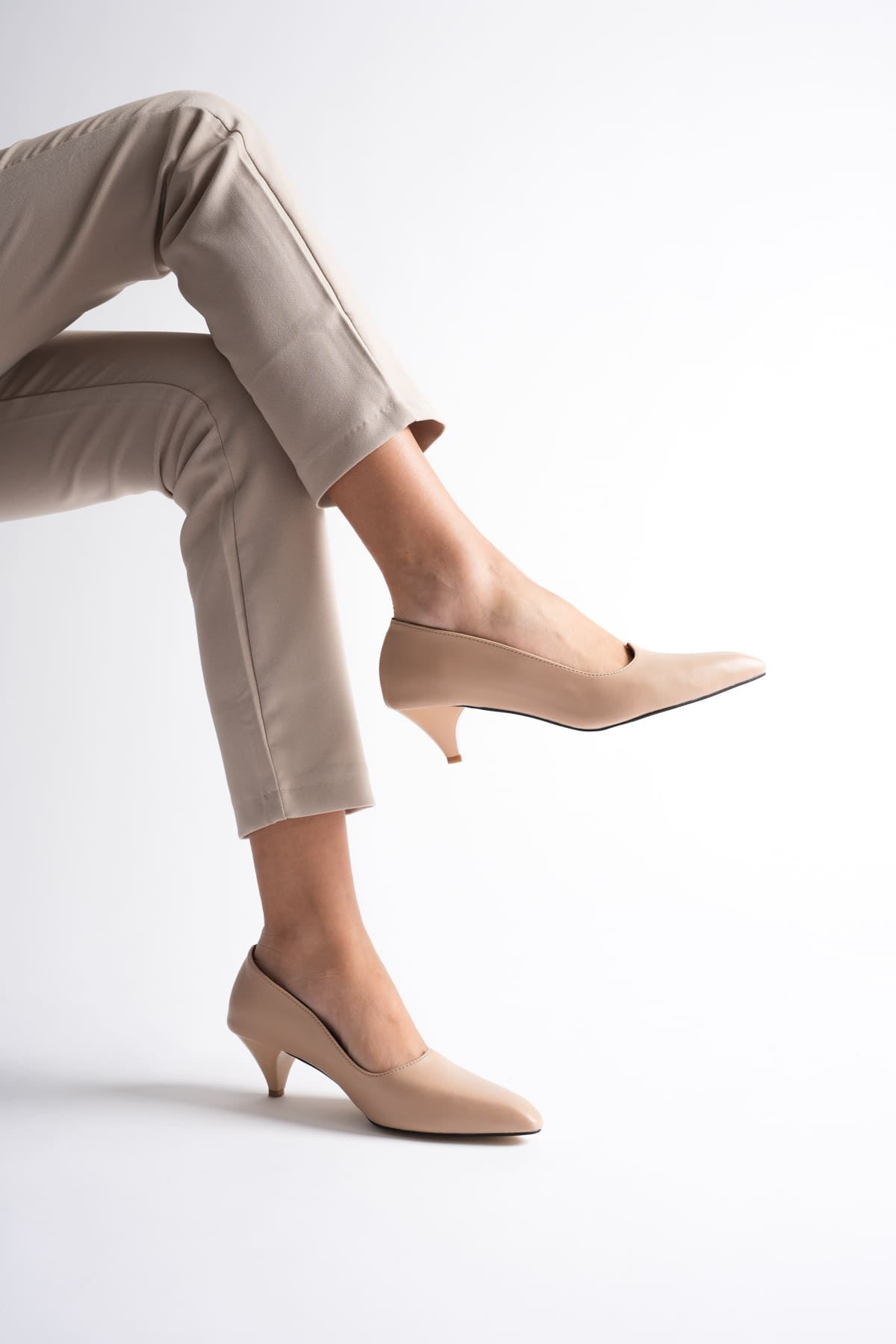 Toptan Kadın Topuklu Ayakkabı TR07MS24B