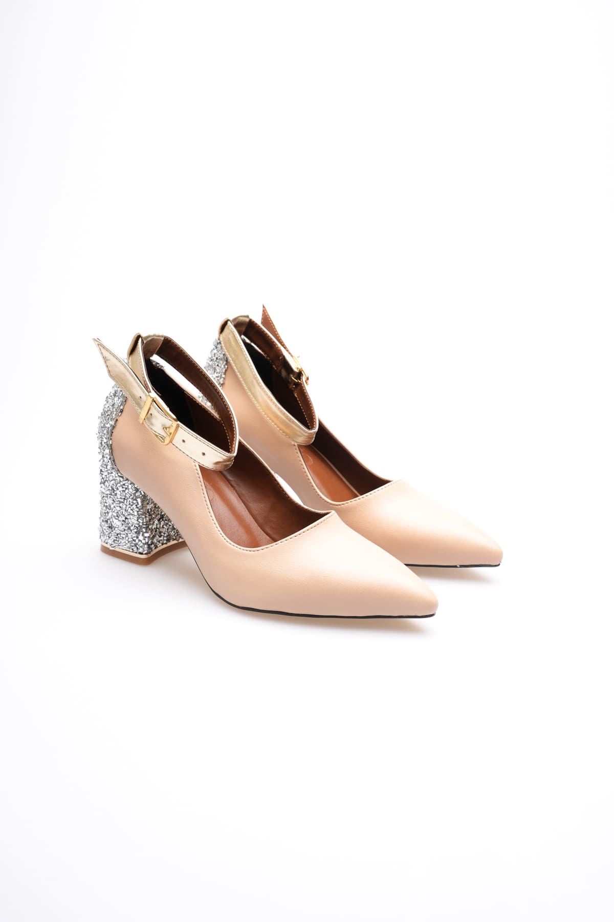 Toptan Kadın Topuklu Ayakkabı TR07MS28F