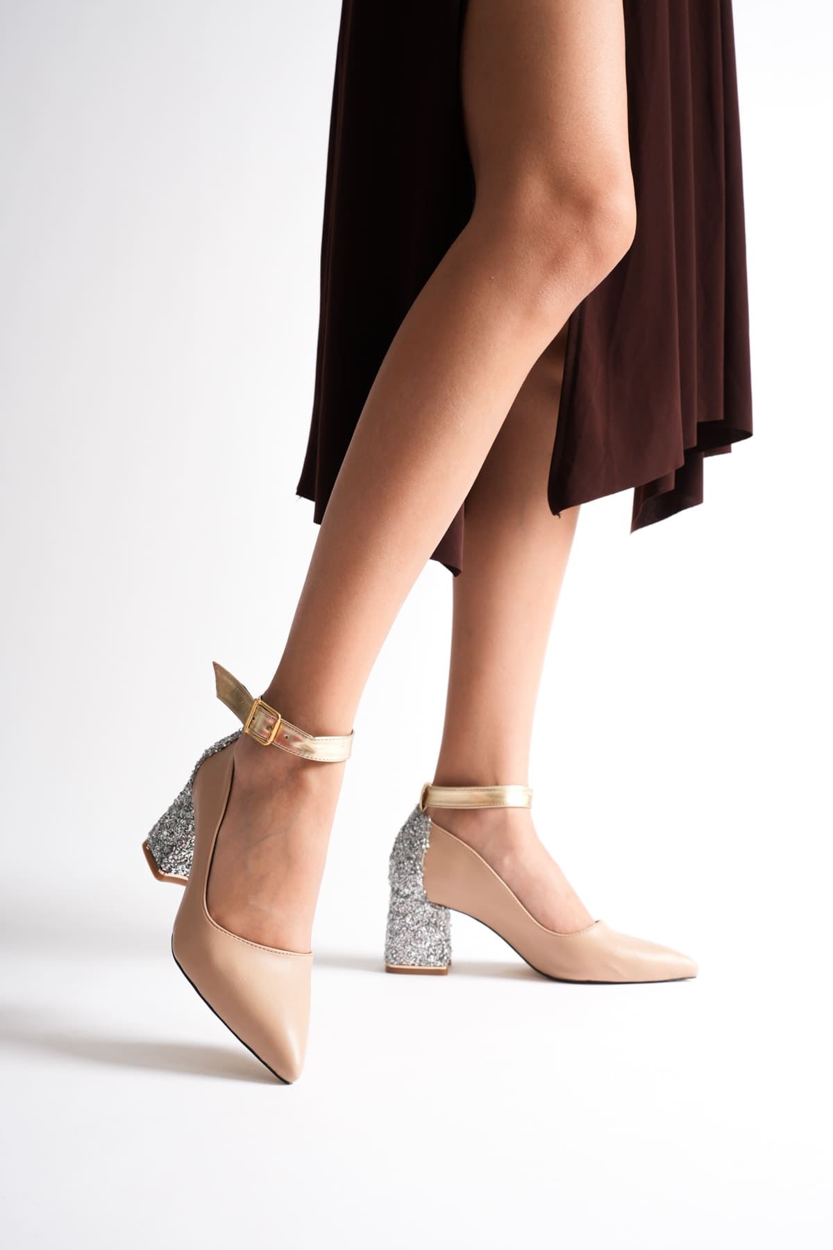 Toptan Kadın Topuklu Ayakkabı TR07MS28F