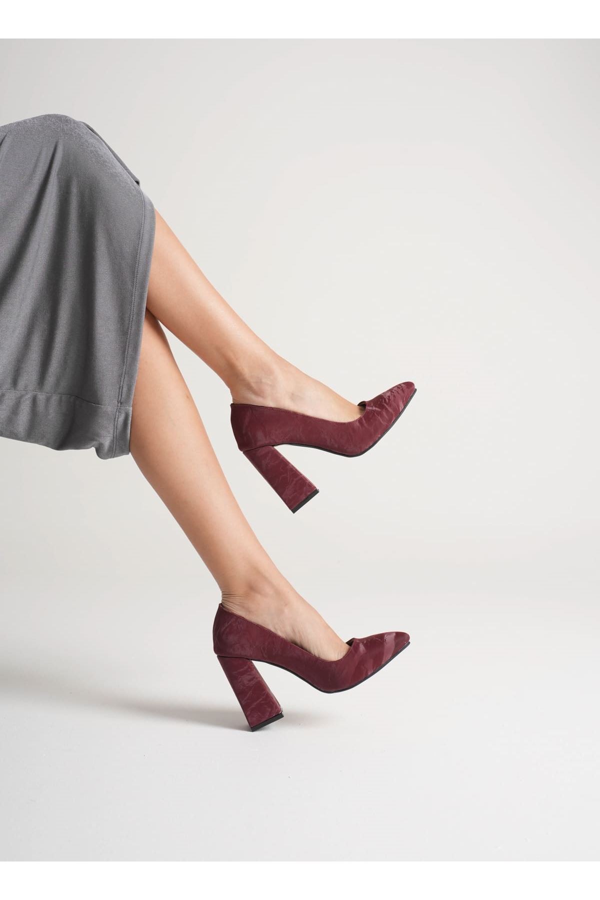 Toptan Kadın Stiletto Ayakkabı TR07MS09E