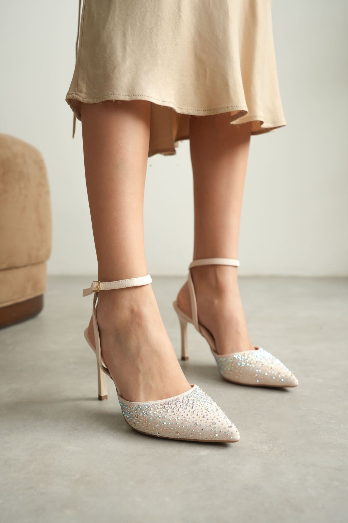 Toptan Kadın Topuklu Ayakkabı TR08MS22B