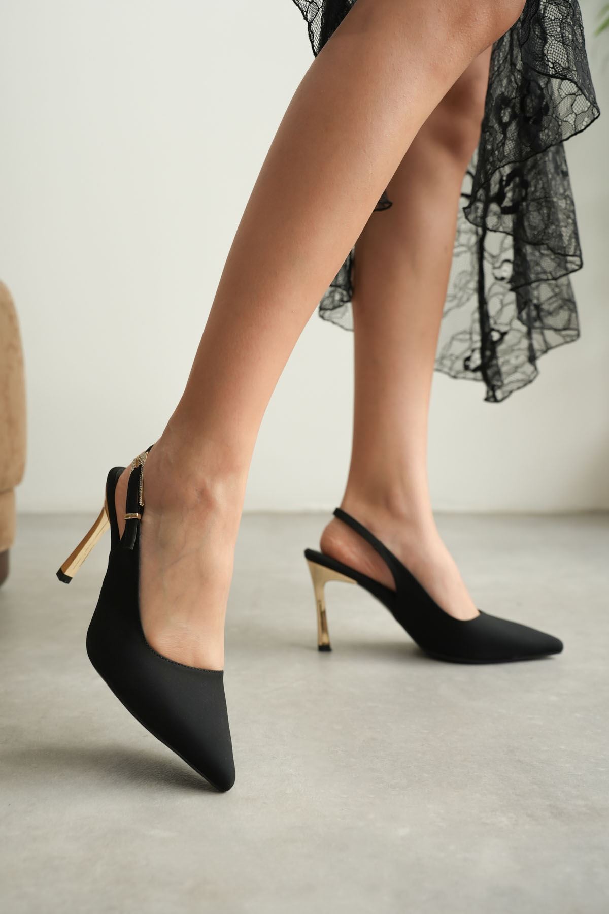 Toptan Kadın Topuklu Ayakkabı TR08MS46D