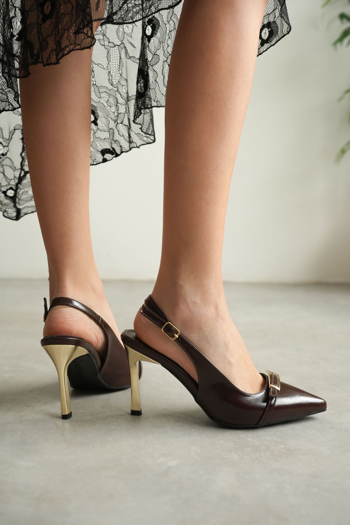 Toptan Kadın Topuklu Ayakkabı TR08MS34C