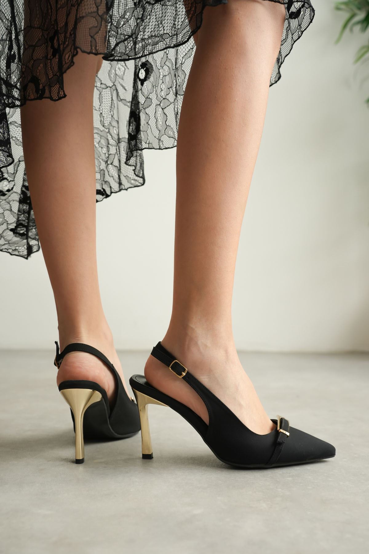 Toptan Kadın Topuklu Ayakkabı TR08MS34D