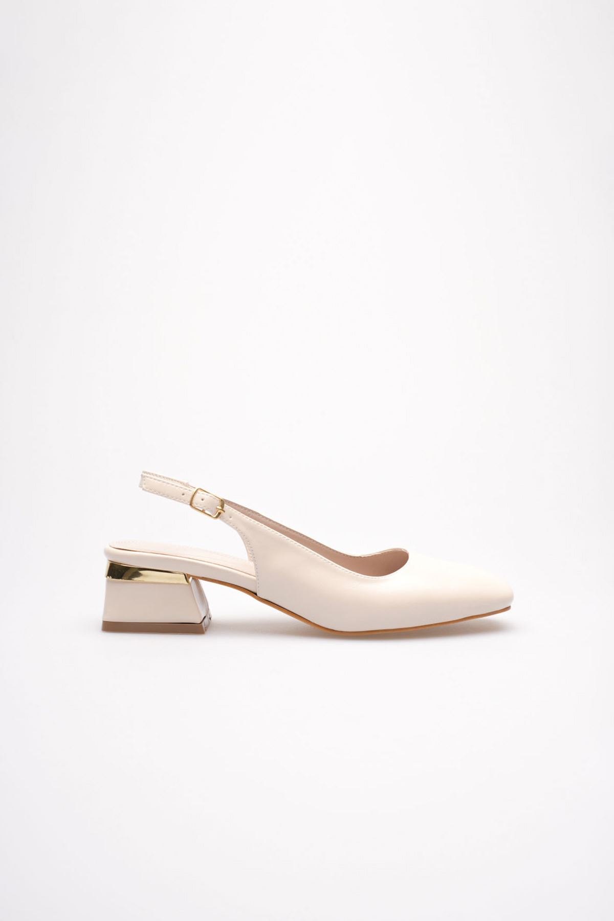 Toptan Kadın Günlük Topuklu Ayakkabı TR08MS52B