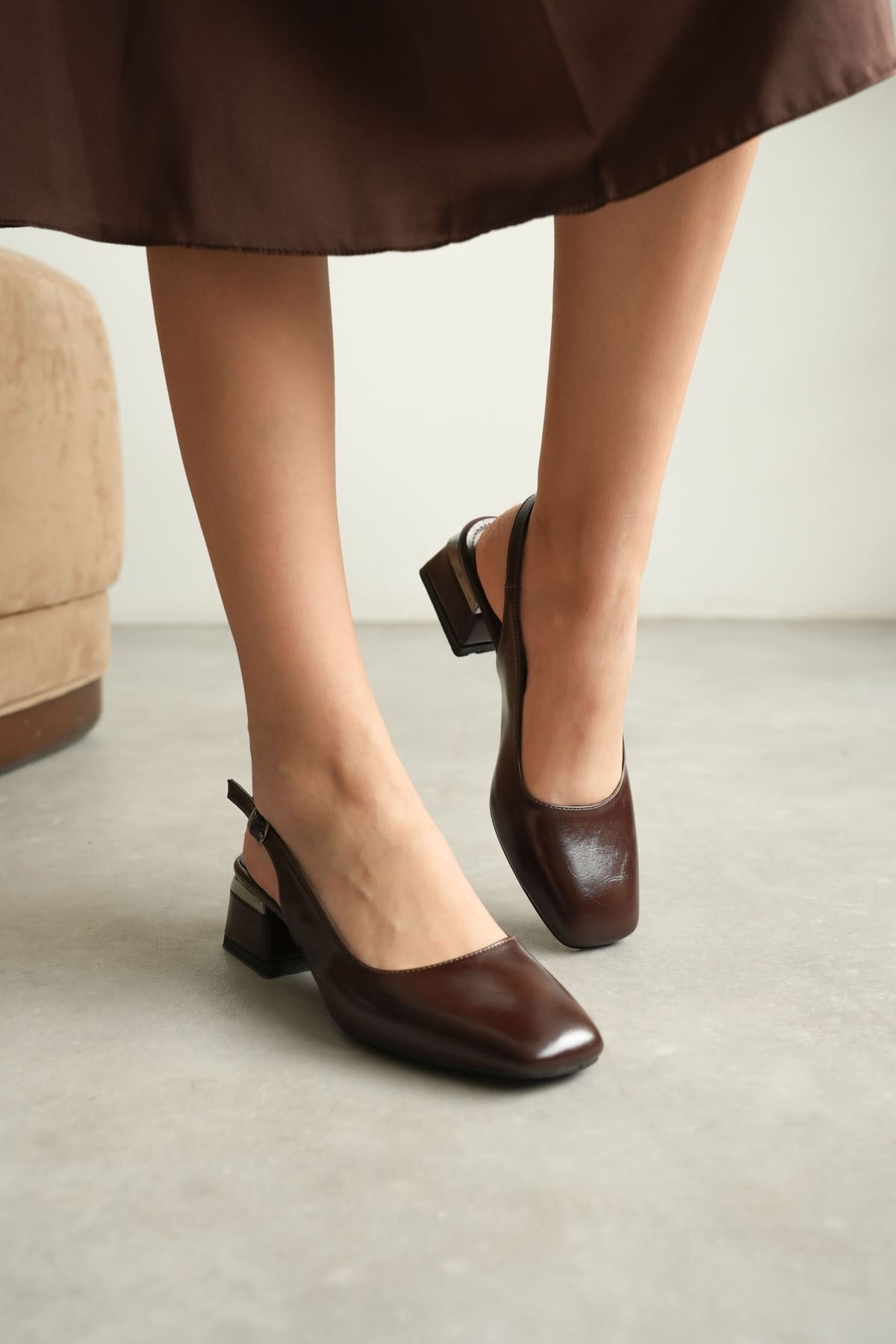 Toptan Kadın Günlük Topuklu Ayakkabı TR08MS52C