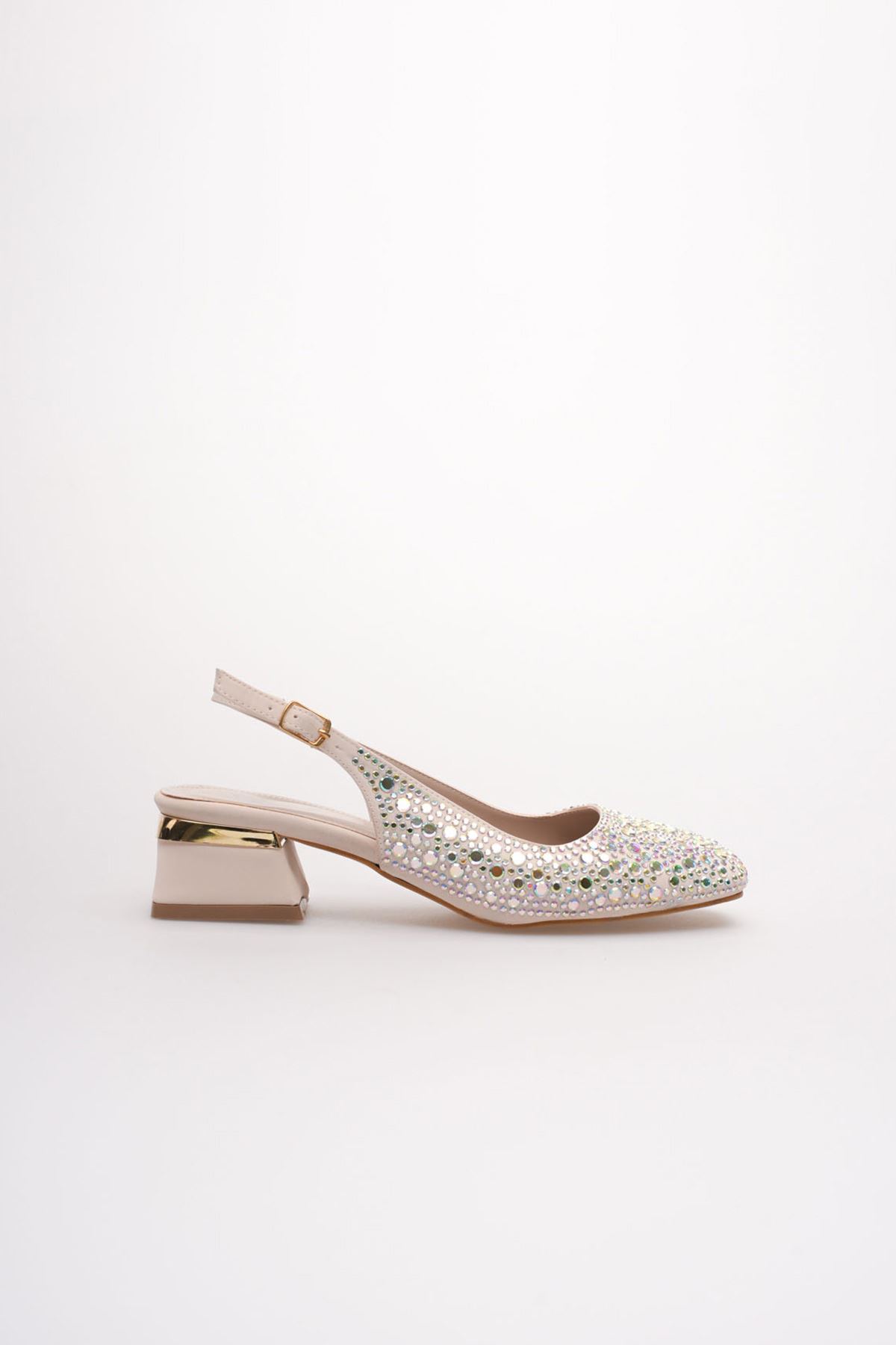 Toptan Taşlı Kadın Ayakkabı TR08MS53B