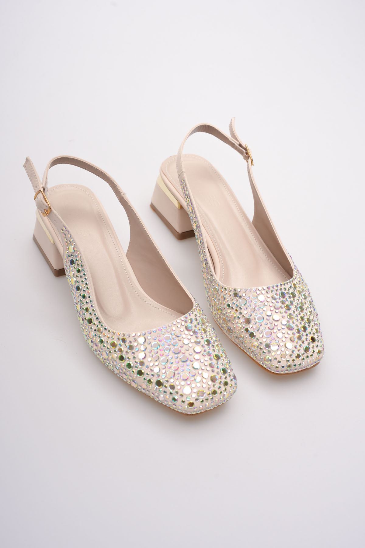 Toptan Taşlı Kadın Ayakkabı TR08MS53B