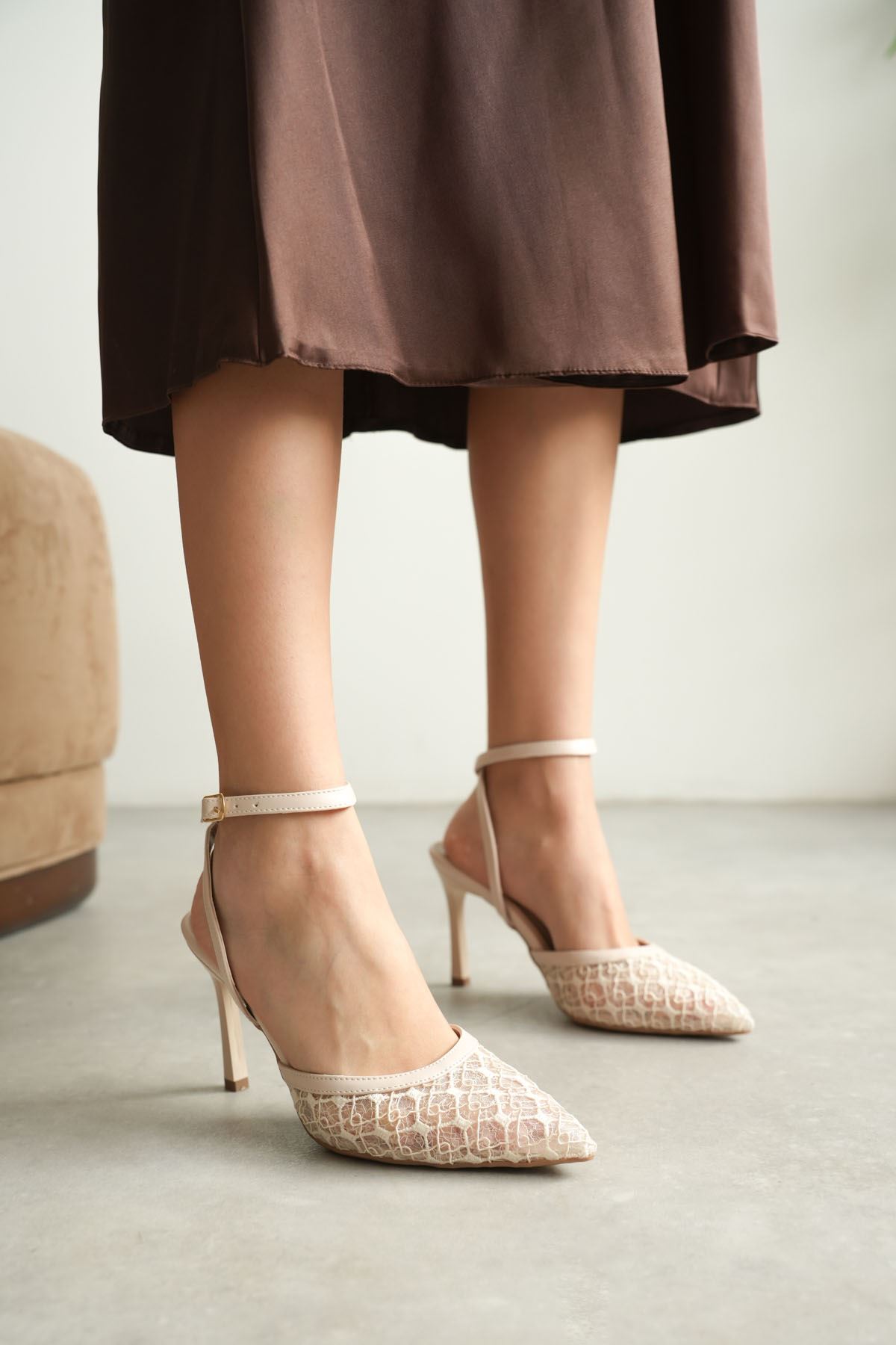 Toptan Kadın Topuklu Ayakkabı TR08MS54B