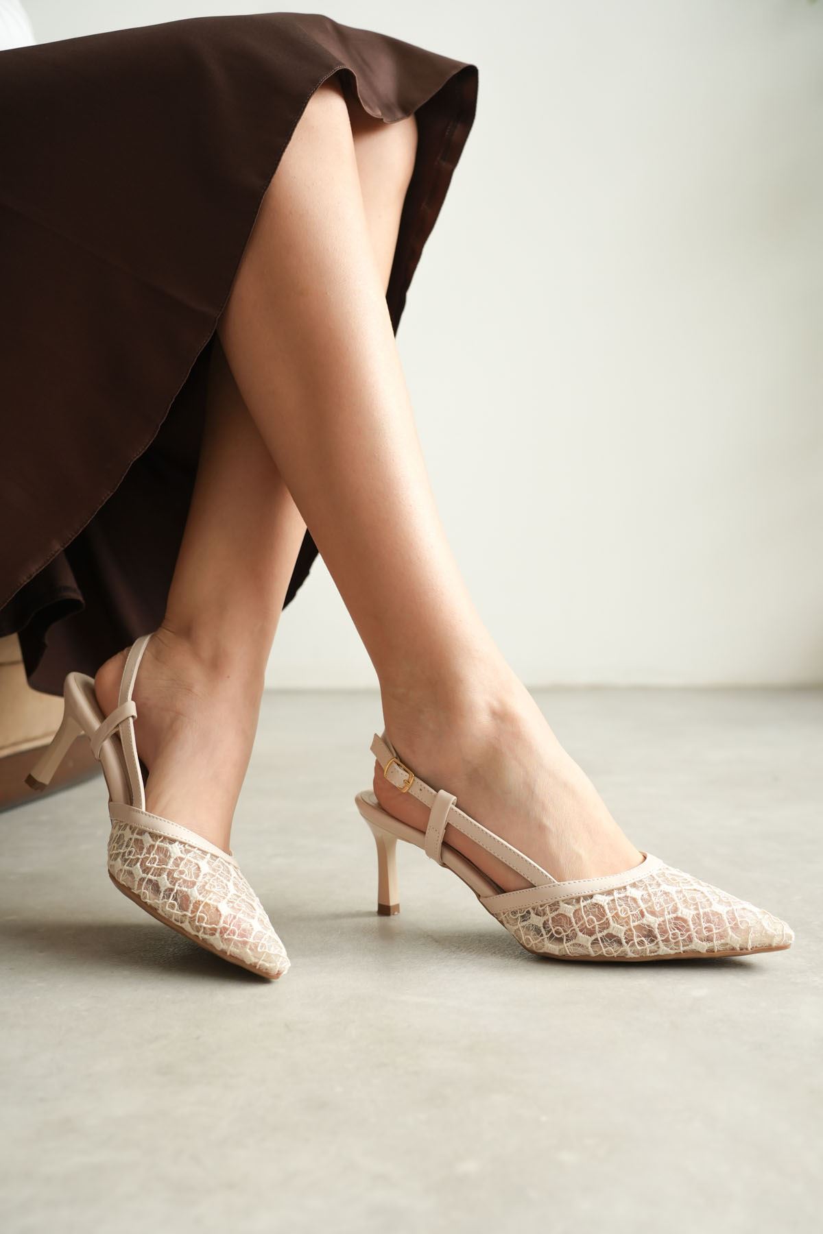 Toptan Topuklu Kadın Ayakkabı TR08MS55B