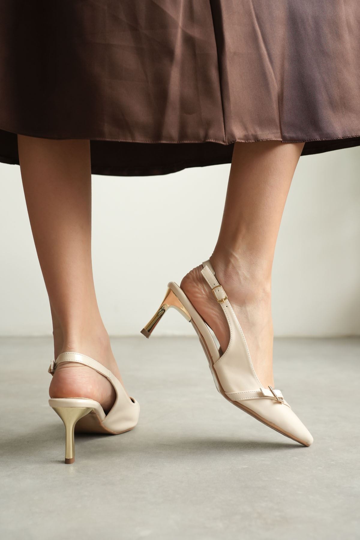 Toptan Kadın Topuklu Ayakkabı TR08MS33B