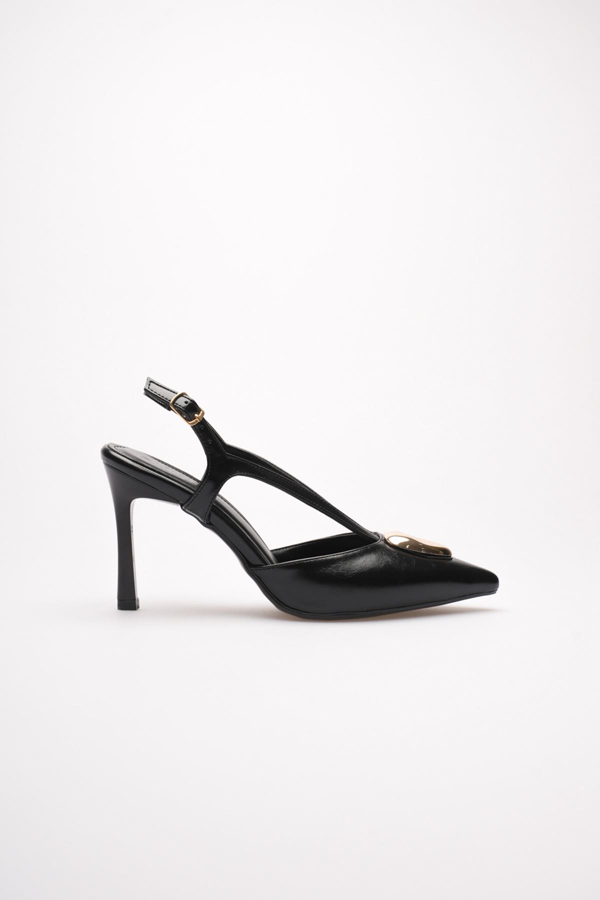 Kadın Toptan Taşlı Topuklu Ayakkabı TR08MS21A