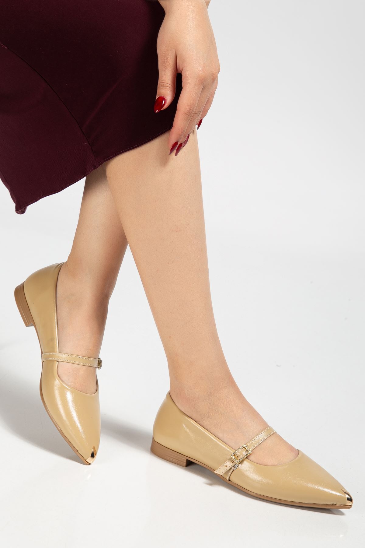 Kadın Günlük Toptan Babet Ayakkabı TR11MS01C