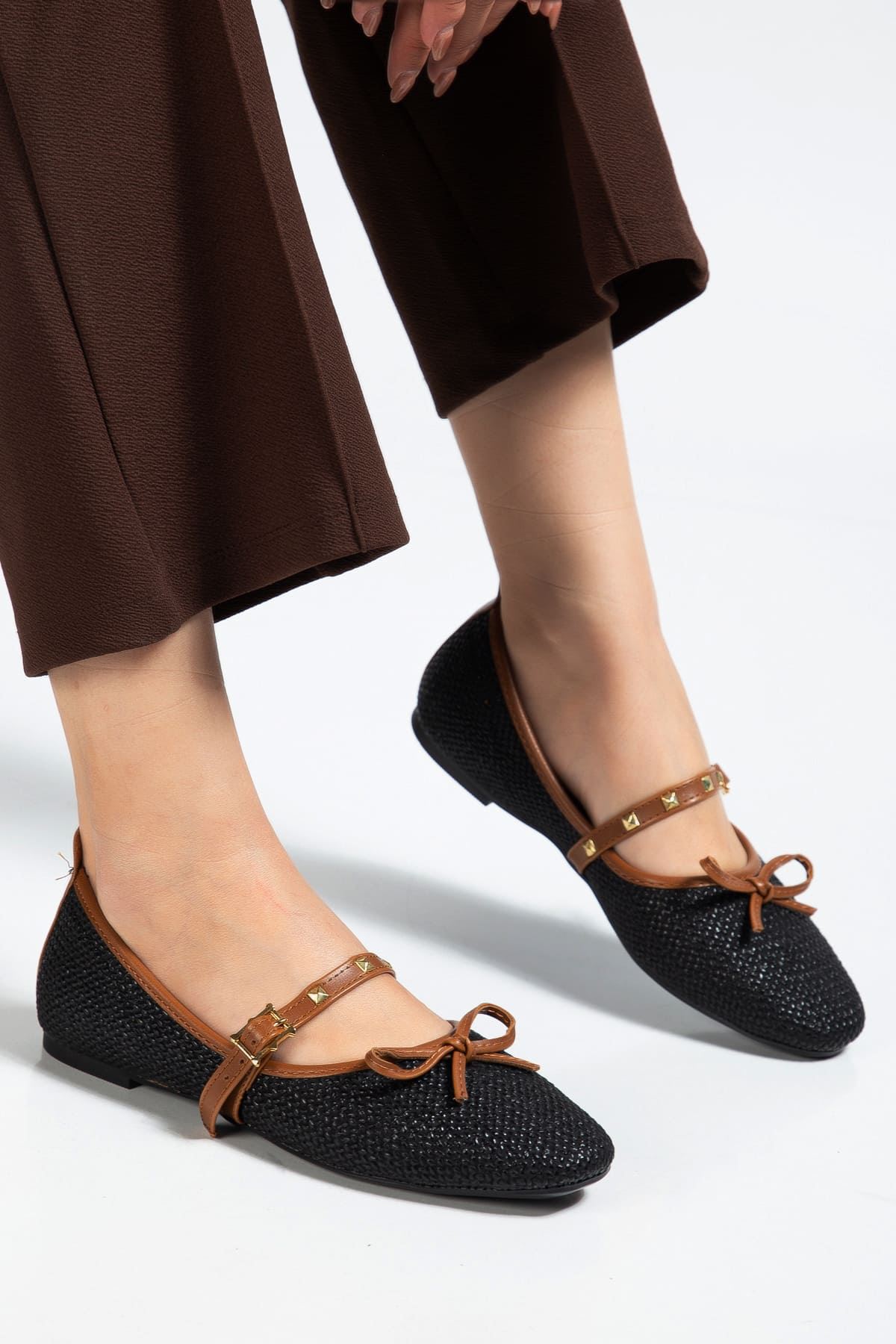 Günlük Toptan Kadın Babet Ayakkabı TR11MS17A