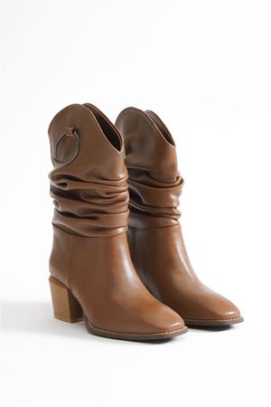 Toptan Kadın Körüklü Bot TR21MK01E