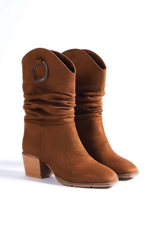 Toptan Kadın Körüklü Bot TR21MK01F