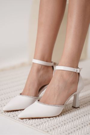 Toptan Taşlı Kadın Ayakkabı TR12MS02B