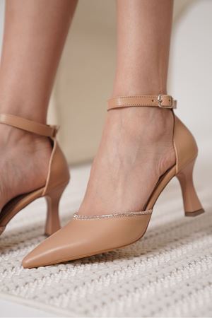 Toptan Taşlı Kadın Ayakkabı TR12MS02D