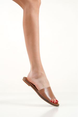 Toptan Hakiki Deri Terlik TR31MY02F