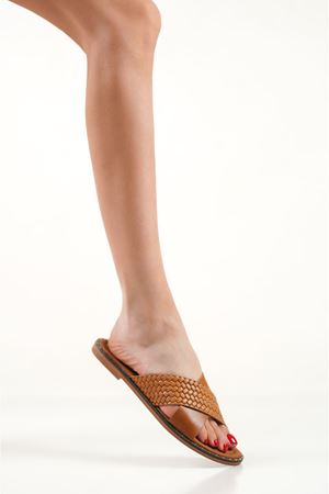 Toptan Hakiki Deri Terlik TR31MY03C