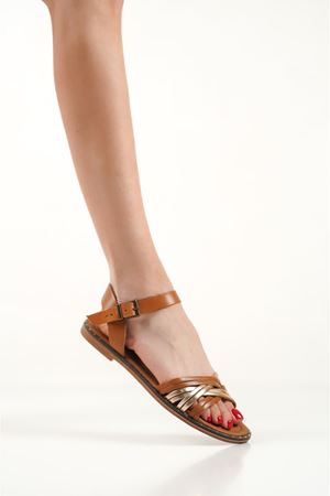 Toptan Hakiki Deri Sandalet TR31MY05F