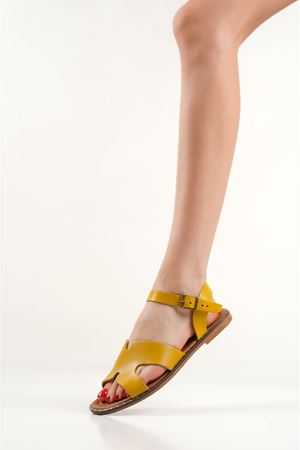 Toptan Hakiki Deri Sandalet TR31MY07C