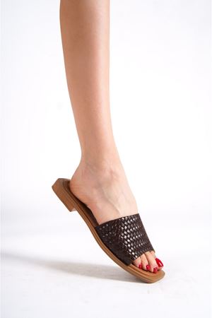 Toptan Hakiki Deri Terlik TR31MY13N