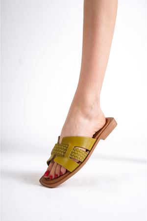 Toptan Hakiki Deri Terlik TR31MY16D