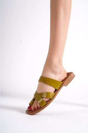 Toptan Hakiki Deri Terlik TR31MY18D