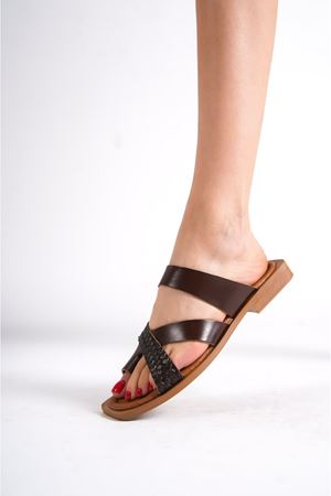 Toptan Hakiki Deri Terlik TR31MY18G