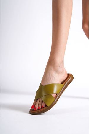 Toptan Hakiki Deri Terlik TR31MY41D