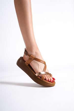Toptan Hakiki Deri Sandalet TR31MY59D