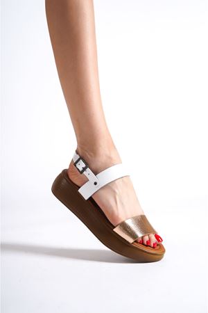 Toptan Hakiki Deri Sandalet TR31MY61C