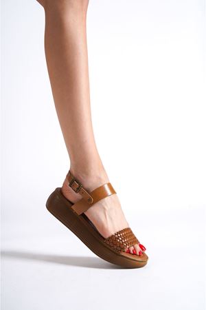 Toptan Hakiki Deri Sandalet TR31MY61H