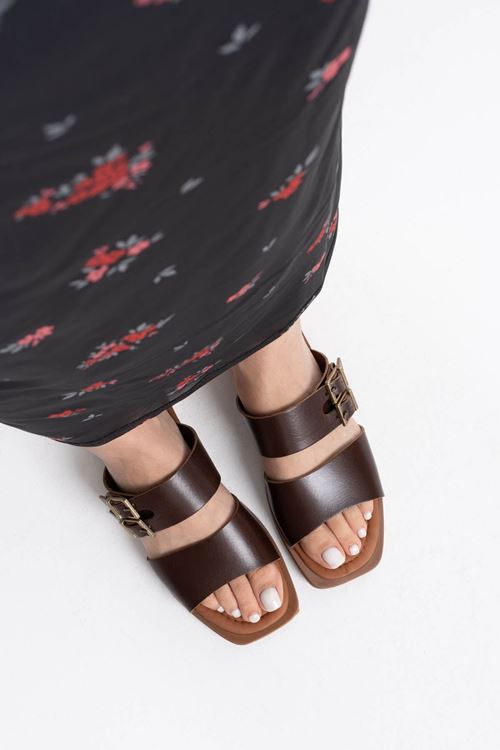 Toptan Hakiki Deri Terlik TR31MY33D