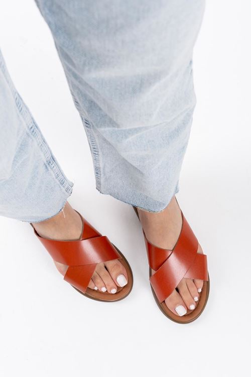 Toptan Hakiki Deri Terlik TR31MY41G