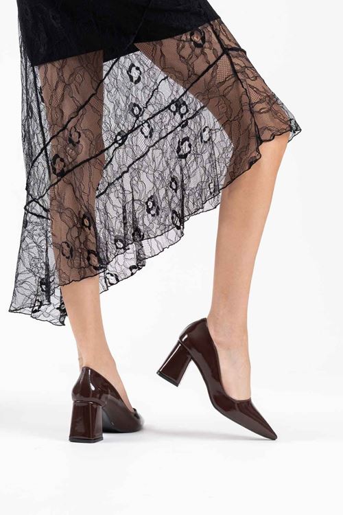 Toptan Kadın Topuklu Stiletto TR08MS16F