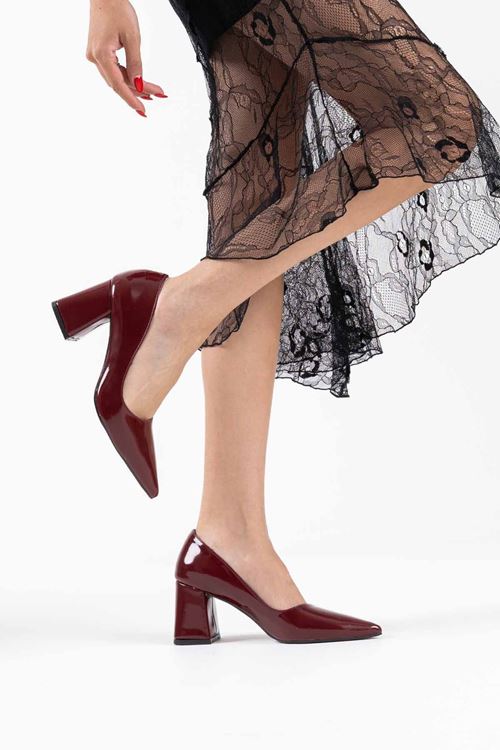 Toptan Kadın Topuklu Stiletto TR08MS16G