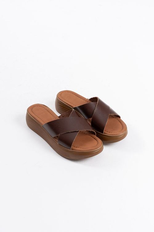 Toptan Hakiki Deri Terlik TR31MY53F