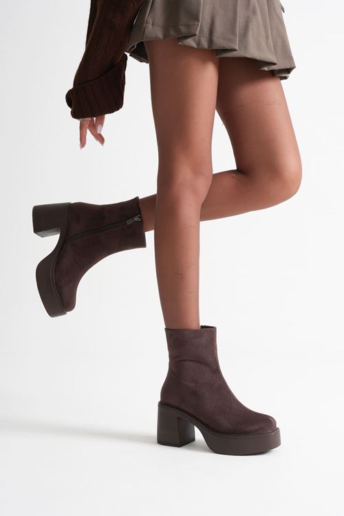 Kadın Toptan Kışlık Süet Bot TR08MK13E