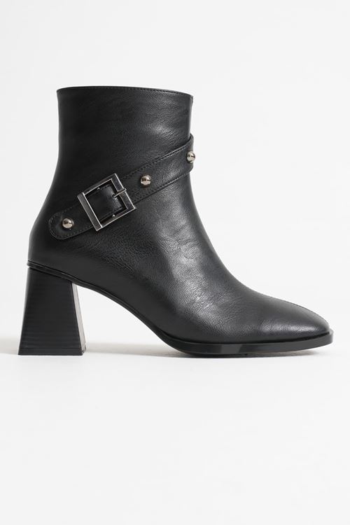 Toptan Siyah Bayan Topuklu Bot TR08MK25A