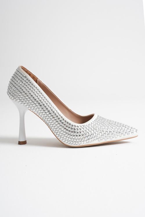 Toptan Kadın Topuklu Abiye Ayakkabı TR06MS20C