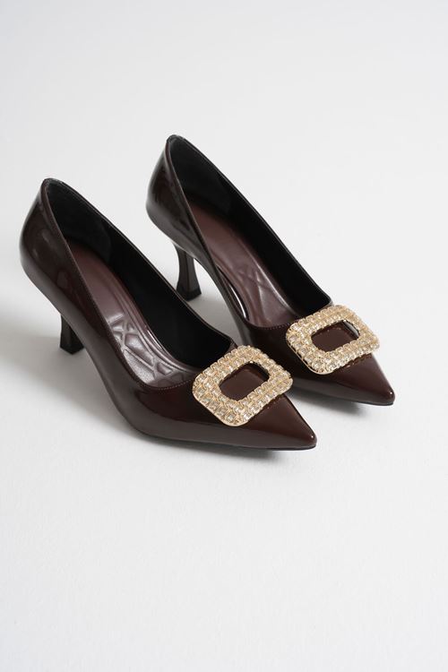 Toptan Kadın Tokalı Ayakkabı TR06MS30C