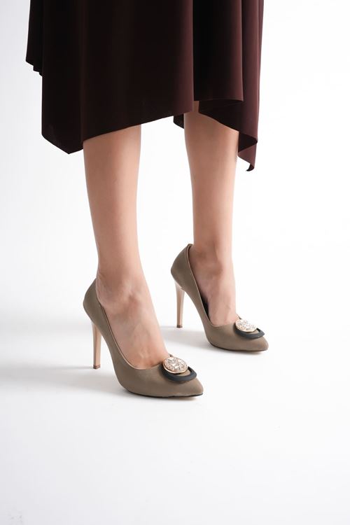 Toptan Kadın Topuklu Ayakkabı TR07MS12B