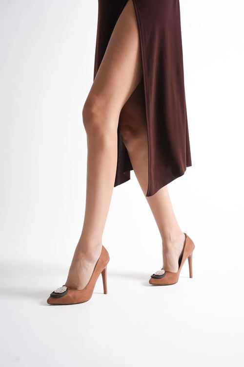 Toptan Kadın Topuklu Ayakkabı TR07MS12D