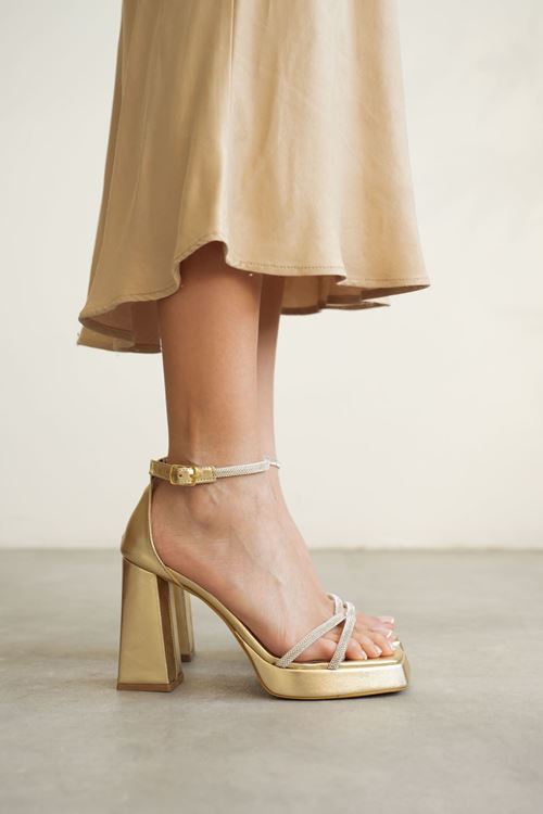 Toptan Kadın Topuklu Sandalet TR12MY01F