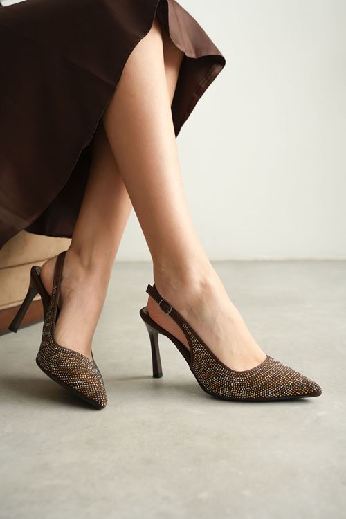 Toptan Kadın Topuklu Ayakkabı TR08MS48C