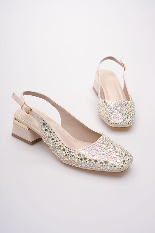 Toptan Taşlı Kadın Ayakkabı TR08MS53B